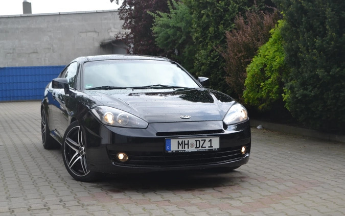 Hyundai Coupe cena 24400 przebieg: 190000, rok produkcji 2008 z Prochowice małe 211